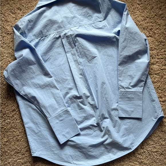 COS Elegant Black and Light Blue Shirts Quality Cotton Like New Condition US 4 - Picture 3 of 10